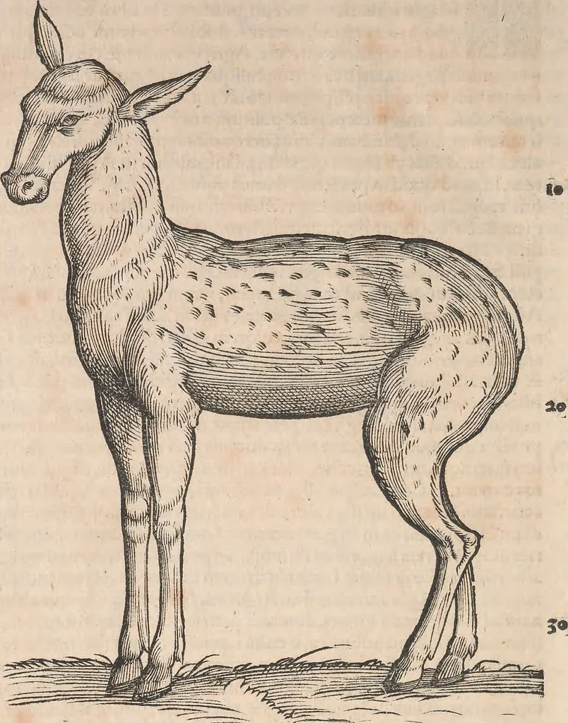 An illustration from Appendix historiae quadrupedum uiuiparorum & ouiparorum Conradi Gesneri Tigurini, 1554, leaf 11