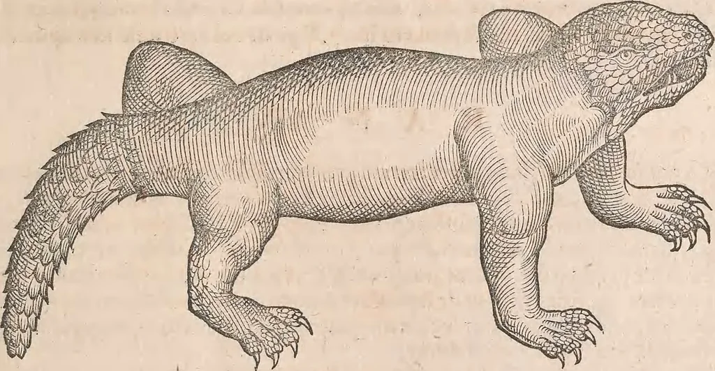 An illustration from Appendix historiae quadrupedum uiuiparorum & ouiparorum Conradi Gesneri Tigurini, 1554, leaf 28