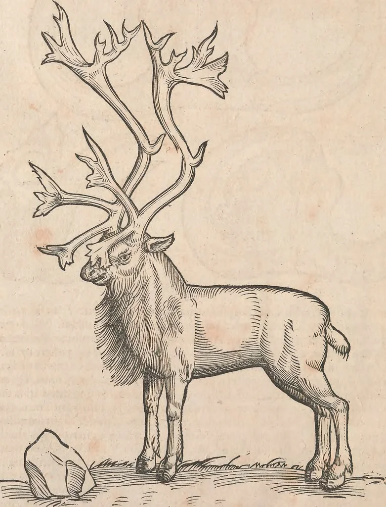 An illustration from Appendix historiae quadrupedum uiuiparorum & ouiparorum Conradi Gesneri Tigurini, 1554, leaf 9
