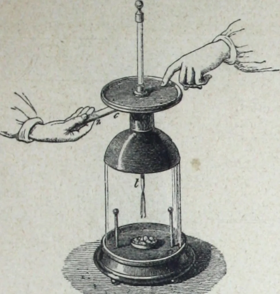 An illustration from Applications generales de l'electricite : appareils scientifiques, 1889, leaf 4