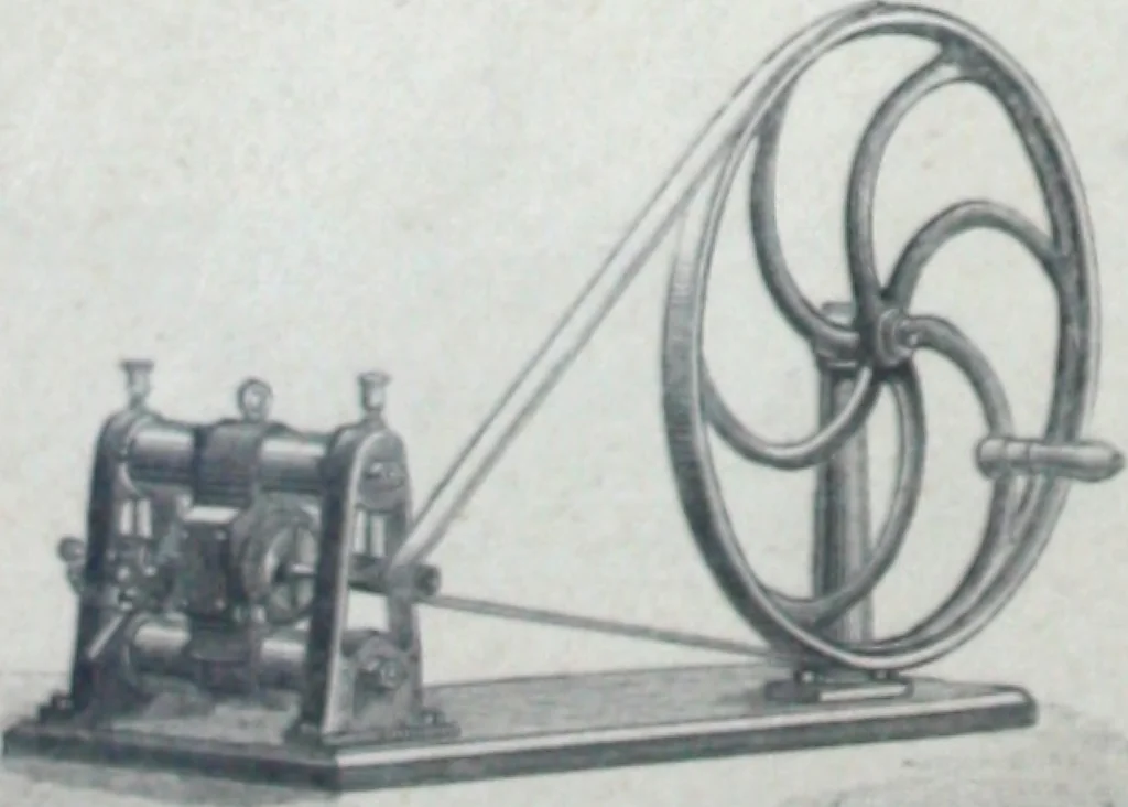An illustration from Applications generales de l'electricite : appareils scientifiques, 1889, leaf 5