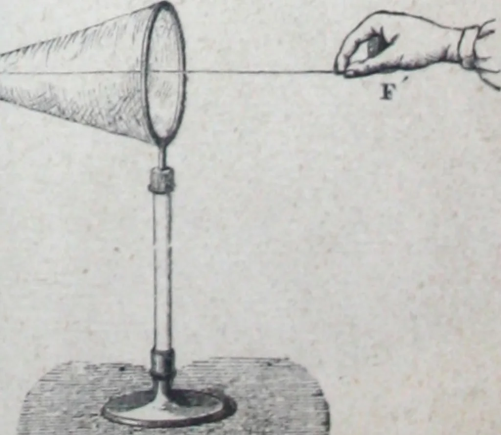 An illustration from Applications generales de l'electricite : appareils scientifiques, 1889, leaf 6