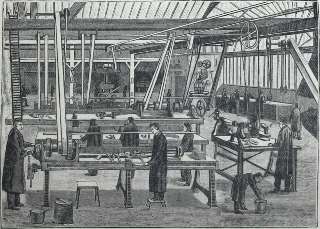 An illustration from Applications generales de l'electricite : appareils scientifiques, 1889, leaf 8