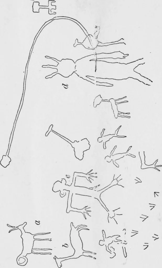 An illustration from Archaeological pamphlets, 1880, leaf 86