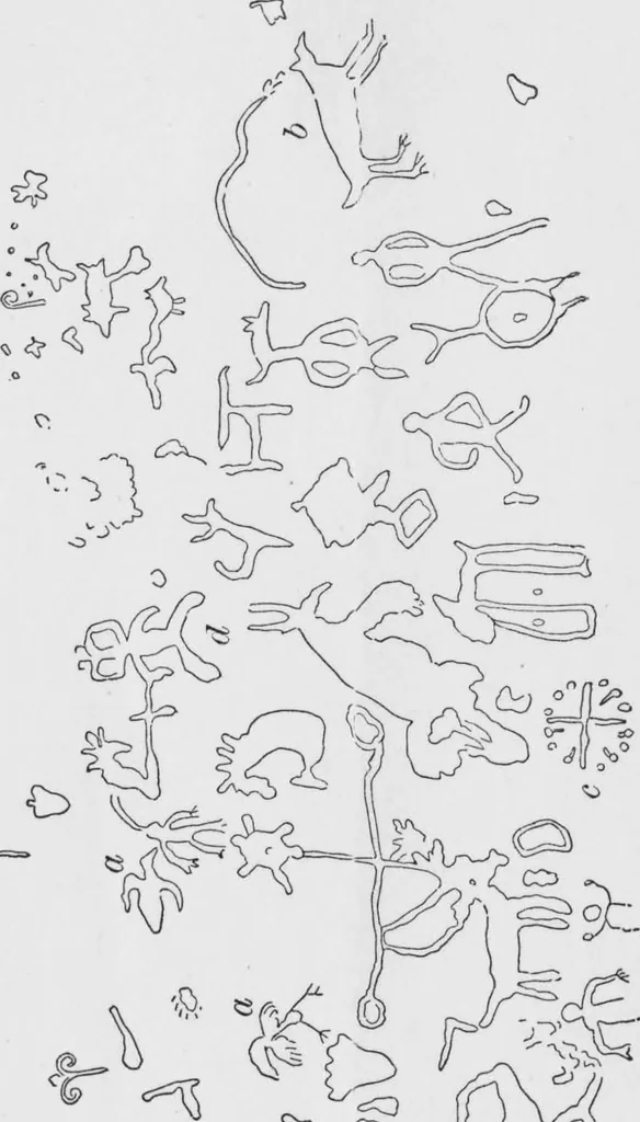 An illustration from Archaeological pamphlets, 1880, leaf 86