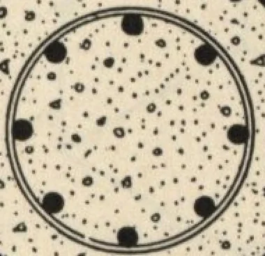 An illustration from Architectural details for every type of building : a practical drafting room guide for contractors, builders, lumber dealers, millmen, draftsmen and architects., 1921, leaf 102