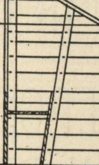 An illustration from Architectural details for every type of building : a practical drafting room guide for contractors, builders, lumber dealers, millmen, draftsmen and architects., 1921, leaf 118