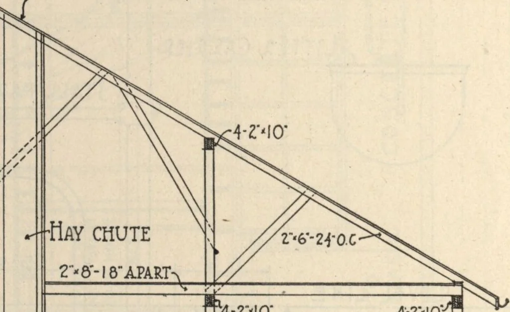 An illustration from Architectural details for every type of building : a practical drafting room guide for contractors, builders, lumber dealers, millmen, draftsmen and architects., 1921, leaf 131