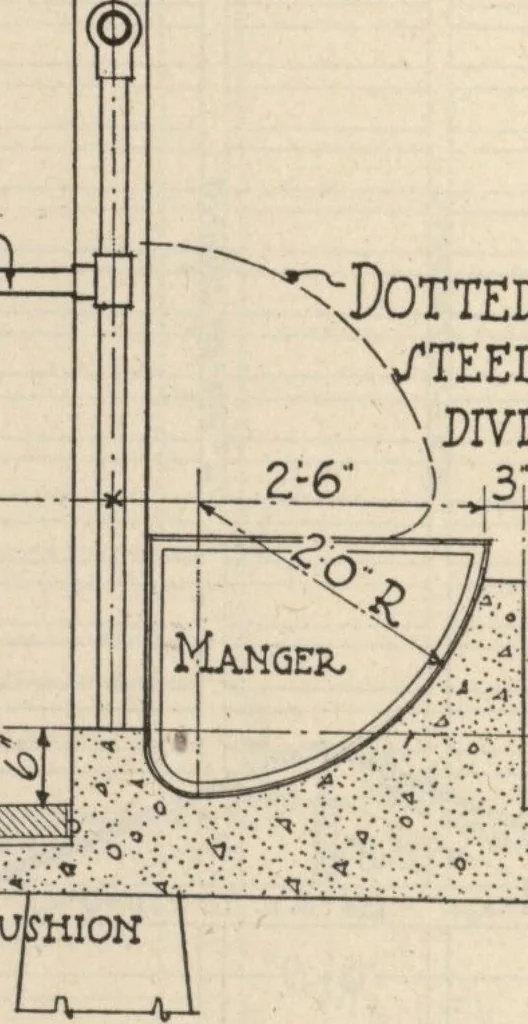 An illustration from Architectural details for every type of building : a practical drafting room guide for contractors, builders, lumber dealers, millmen, draftsmen and architects., 1921, leaf 135