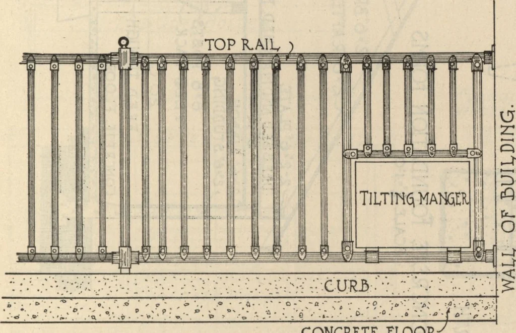 An illustration from Architectural details for every type of building : a practical drafting room guide for contractors, builders, lumber dealers, millmen, draftsmen and architects., 1921, leaf 138