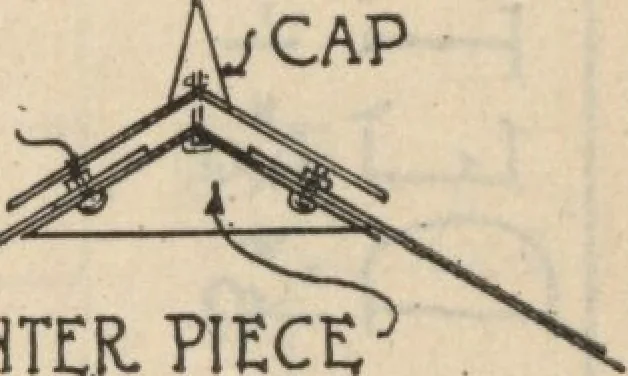 An illustration from Architectural details for every type of building : a practical drafting room guide for contractors, builders, lumber dealers, millmen, draftsmen and architects., 1921, leaf 138