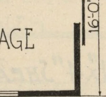 An illustration from Architectural details for every type of building : a practical drafting room guide for contractors, builders, lumber dealers, millmen, draftsmen and architects., 1921, leaf 143