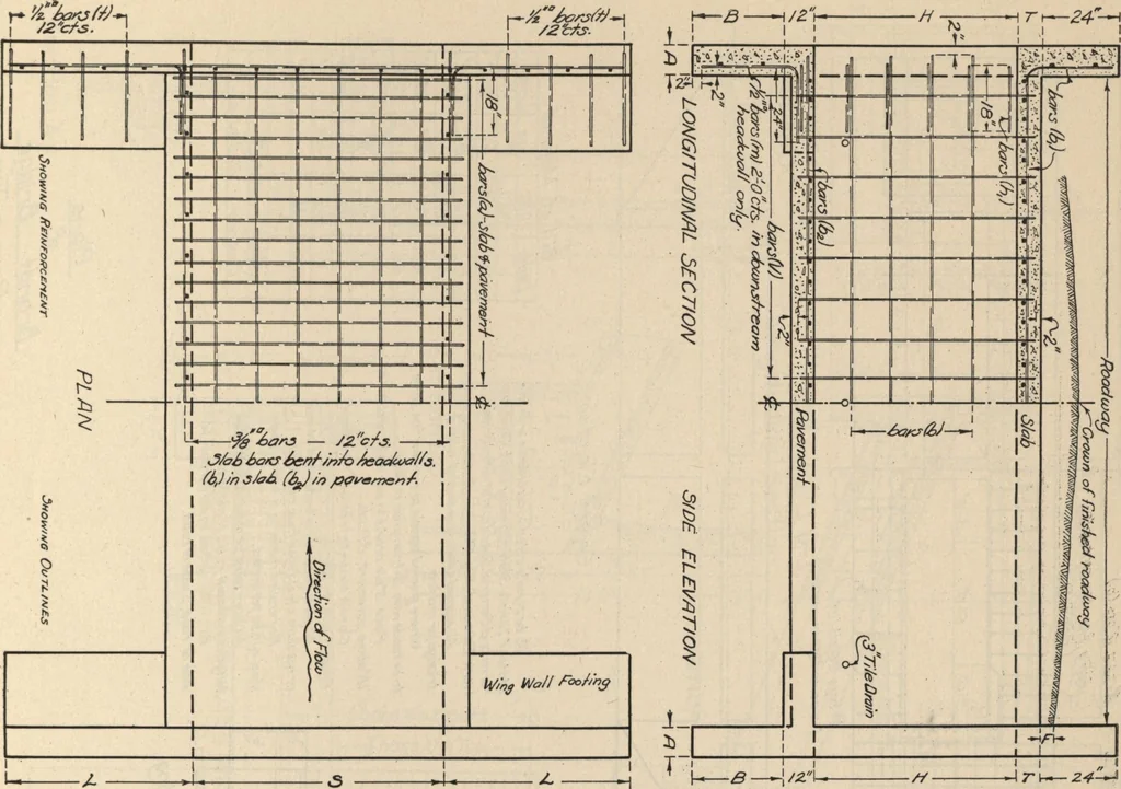 An illustration from Architectural details for every type of building : a practical drafting room guide for contractors, builders, lumber dealers, millmen, draftsmen and architects., 1921, leaf 146