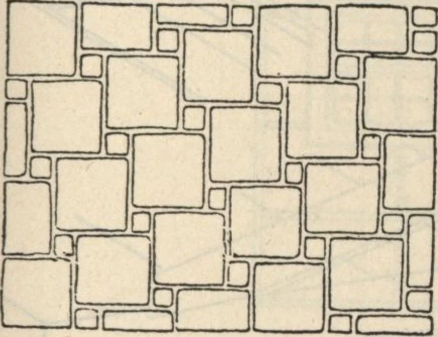 An illustration from Architectural details for every type of building : a practical drafting room guide for contractors, builders, lumber dealers, millmen, draftsmen and architects., 1921, leaf 22
