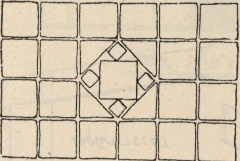 An illustration from Architectural details for every type of building : a practical drafting room guide for contractors, builders, lumber dealers, millmen, draftsmen and architects., 1921, leaf 22