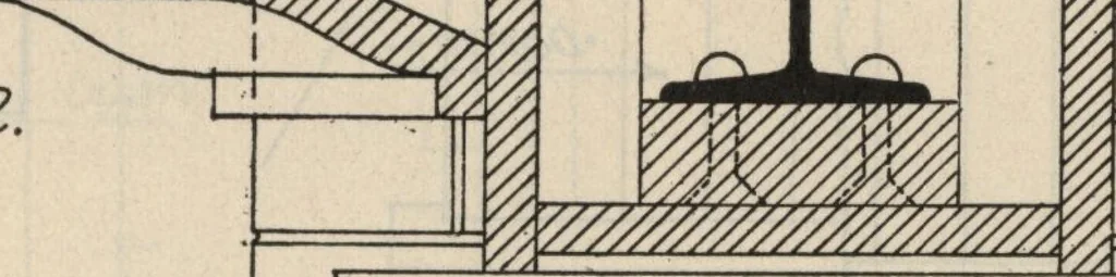 An illustration from Architectural details for every type of building : a practical drafting room guide for contractors, builders, lumber dealers, millmen, draftsmen and architects., 1921, leaf 40