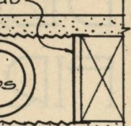 An illustration from Architectural details for every type of building : a practical drafting room guide for contractors, builders, lumber dealers, millmen, draftsmen and architects., 1921, leaf 7