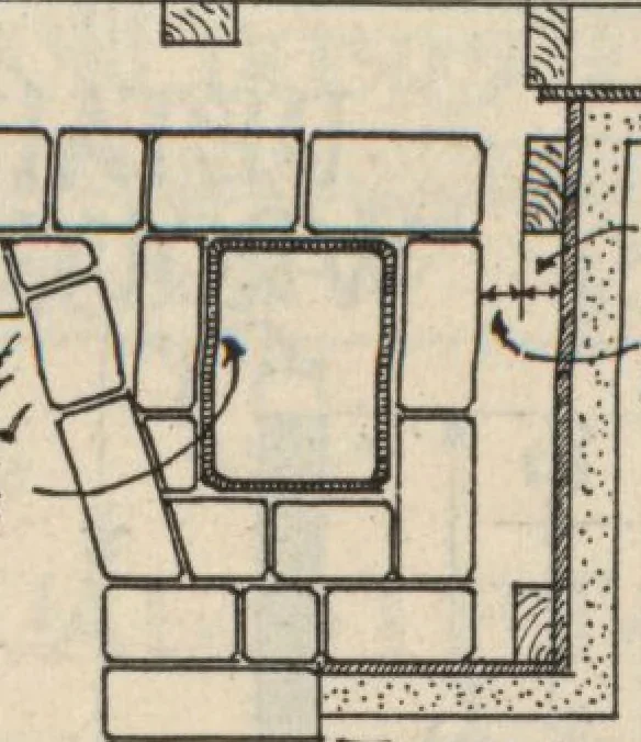 An illustration from Architectural details for every type of building : a practical drafting room guide for contractors, builders, lumber dealers, millmen, draftsmen and architects., 1921, leaf 93