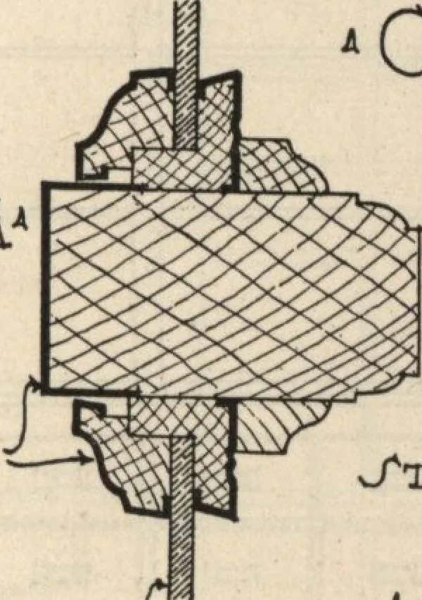 An illustration from Architectural details for every type of building : a practical drafting room guide for contractors, builders, lumber dealers, millmen, draftsmen and architects., 1921, leaf 94