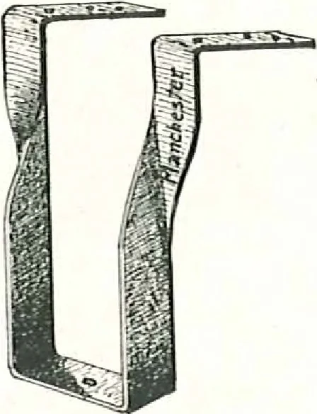 An illustration from Architectural, structural, ornamental iron and steel, 1916, leaf 11