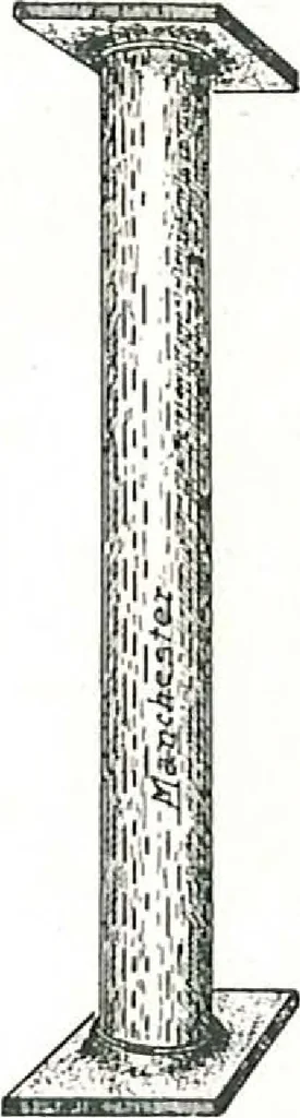 An illustration from Architectural, structural, ornamental iron and steel, 1916, leaf 13
