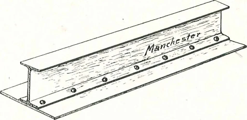 An illustration from Architectural, structural, ornamental iron and steel, 1916, leaf 18