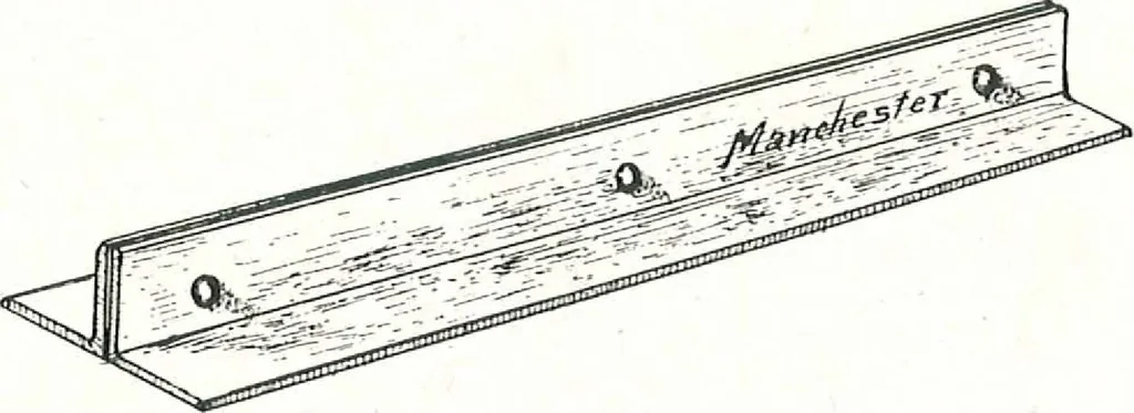 An illustration from Architectural, structural, ornamental iron and steel, 1916, leaf 18