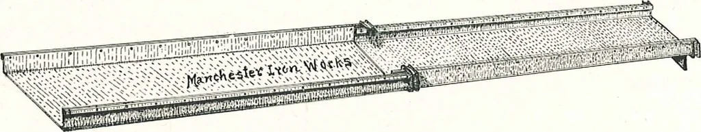 An illustration from Architectural, structural, ornamental iron and steel, 1916, leaf 22