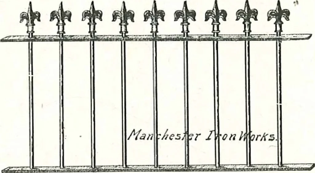 An illustration from Architectural, structural, ornamental iron and steel, 1916, leaf 29