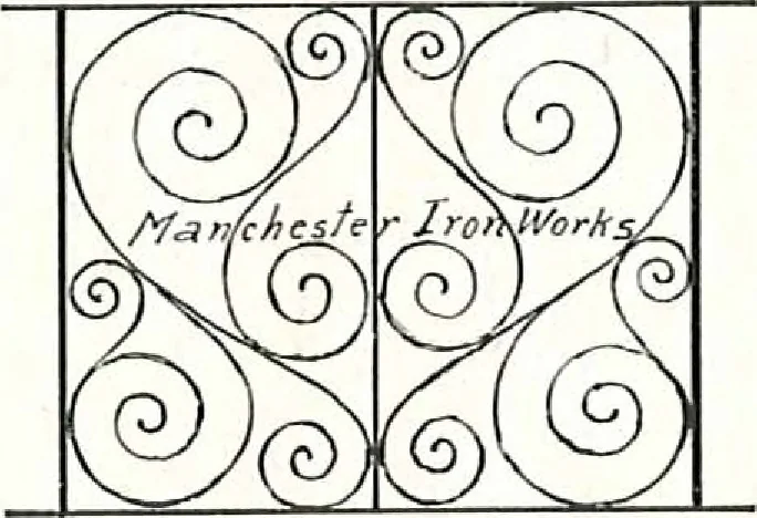 An illustration from Architectural, structural, ornamental iron and steel, 1916, leaf 30