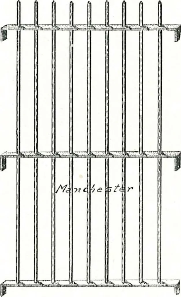 An illustration from Architectural, structural, ornamental iron and steel, 1916, leaf 31