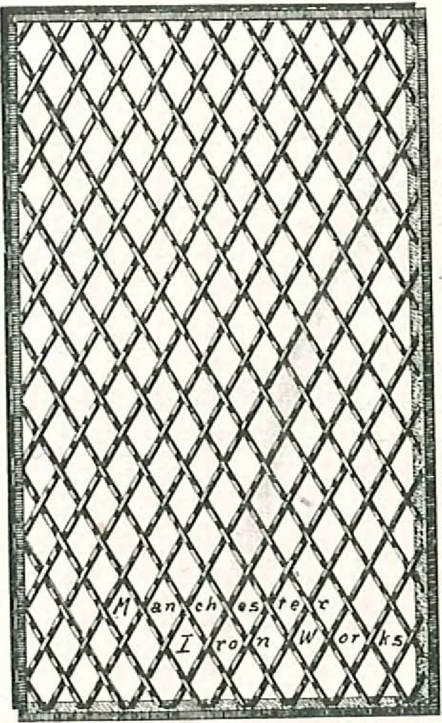 An illustration from Architectural, structural, ornamental iron and steel, 1916, leaf 32