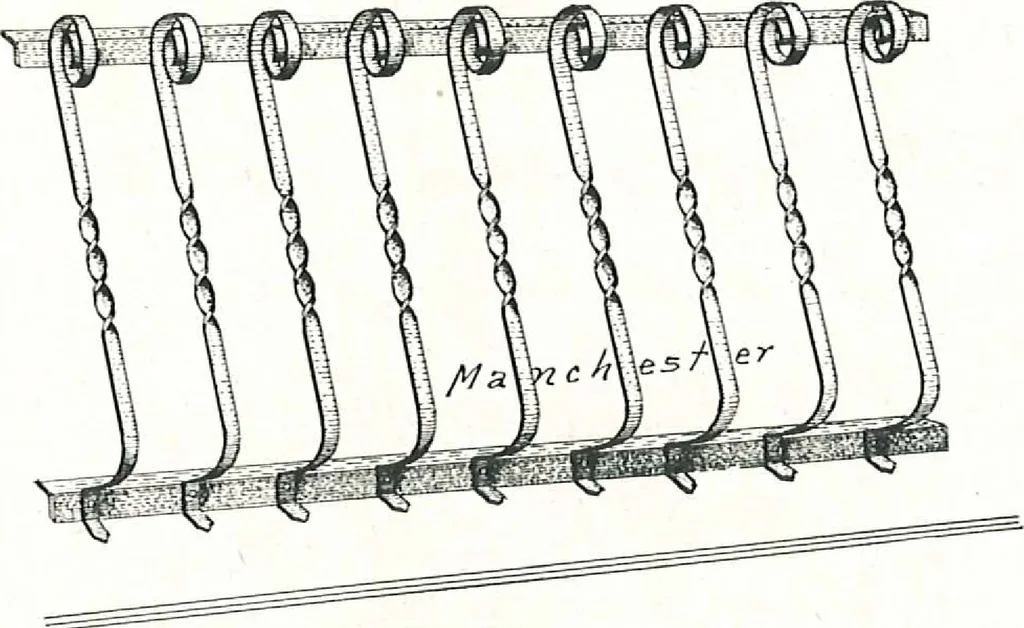 An illustration from Architectural, structural, ornamental iron and steel, 1916, leaf 42