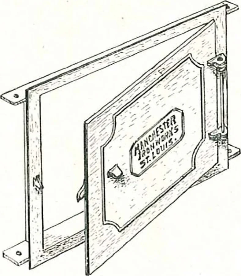 An illustration from Architectural, structural, ornamental iron and steel, 1916, leaf 5