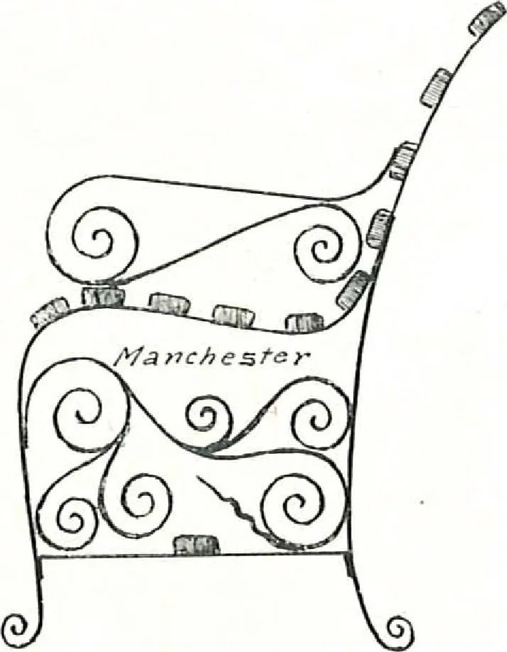 An illustration from Architectural, structural, ornamental iron and steel, 1916, leaf 55
