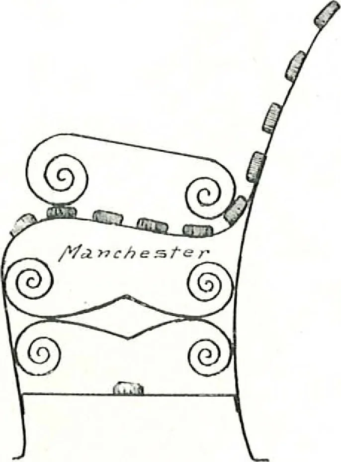 An illustration from Architectural, structural, ornamental iron and steel, 1916, leaf 55