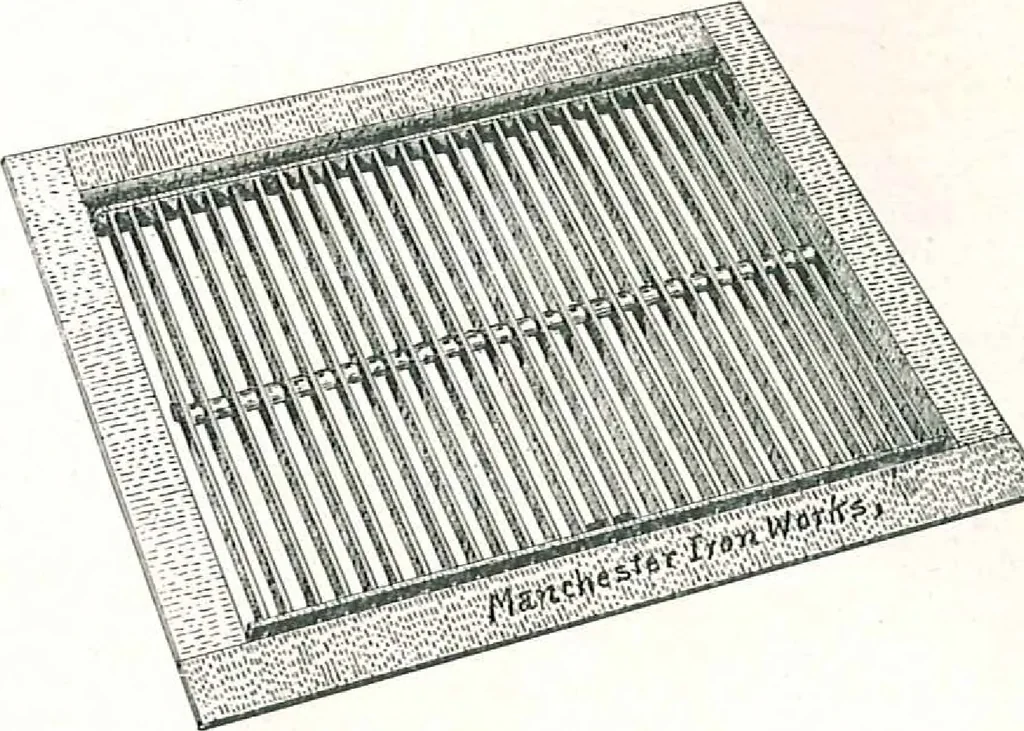 An illustration from Architectural, structural, ornamental iron and steel, 1916, leaf 8