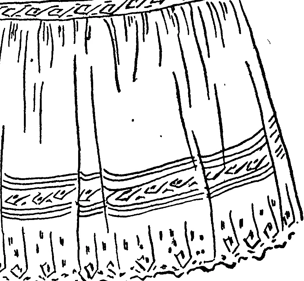 An illustration from Art in dress, with notes on home decoration, 1916, leaf 10