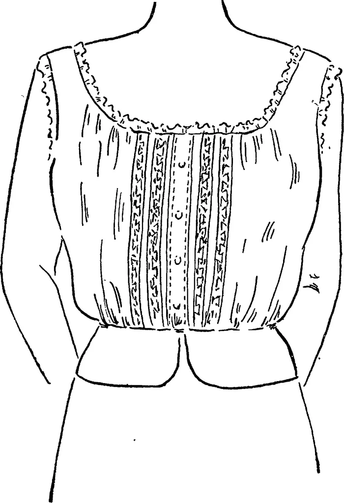 An illustration from Art in dress, with notes on home decoration, 1916, leaf 11