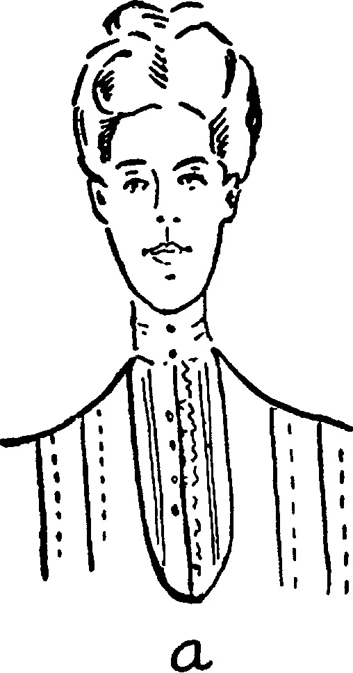 An illustration from Art in dress, with notes on home decoration, 1916, leaf 13
