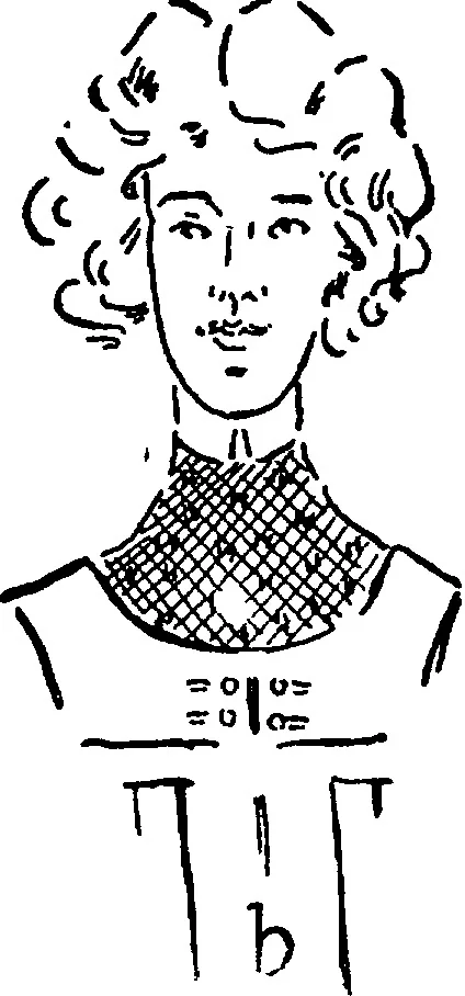 An illustration from Art in dress, with notes on home decoration, 1916, leaf 13