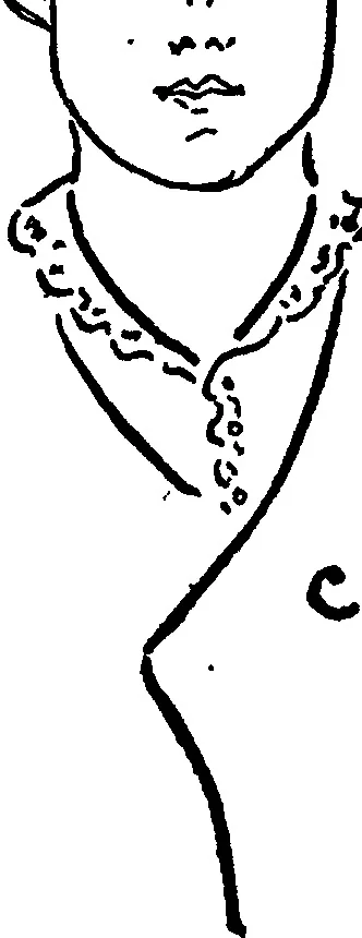 An illustration from Art in dress, with notes on home decoration, 1916, leaf 14