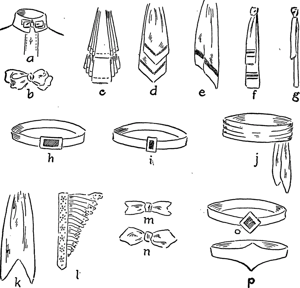 An illustration from Art in dress, with notes on home decoration, 1916, leaf 19