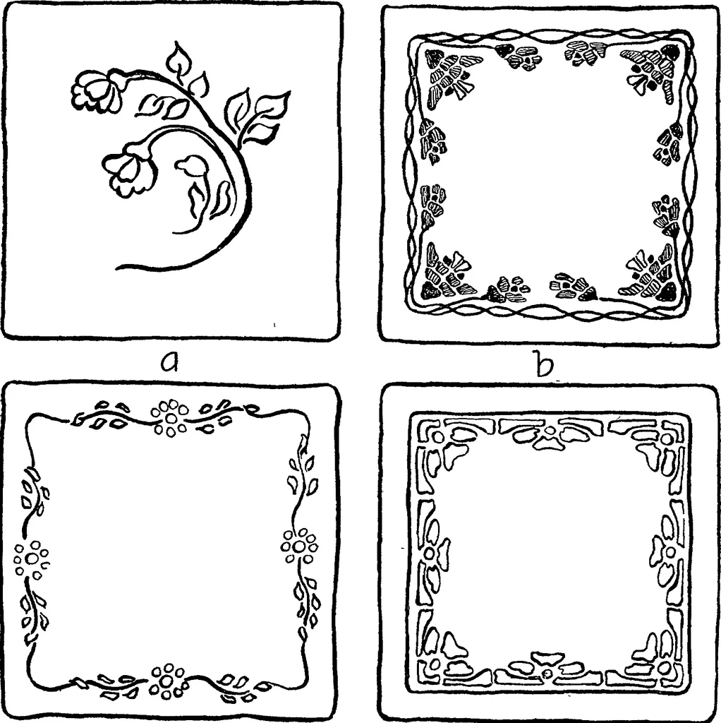 An illustration from Art in dress, with notes on home decoration, 1916, leaf 32