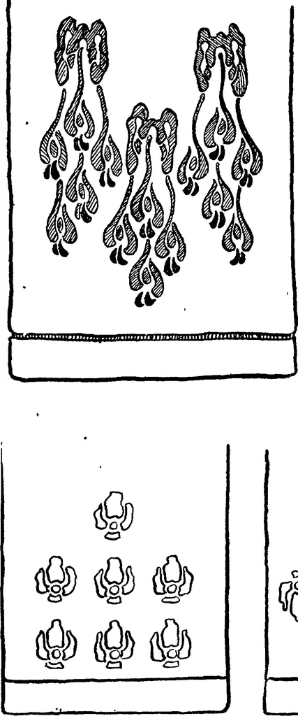An illustration from Art in dress, with notes on home decoration, 1916, leaf 37