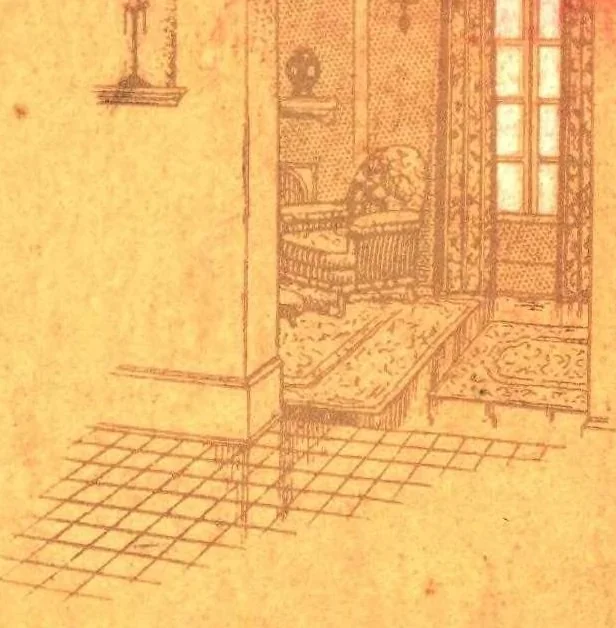 An illustration from Artistic home decoration: a brief treatice on what is required to make a well furnished home and how it may be secured., 1920, leaf 0