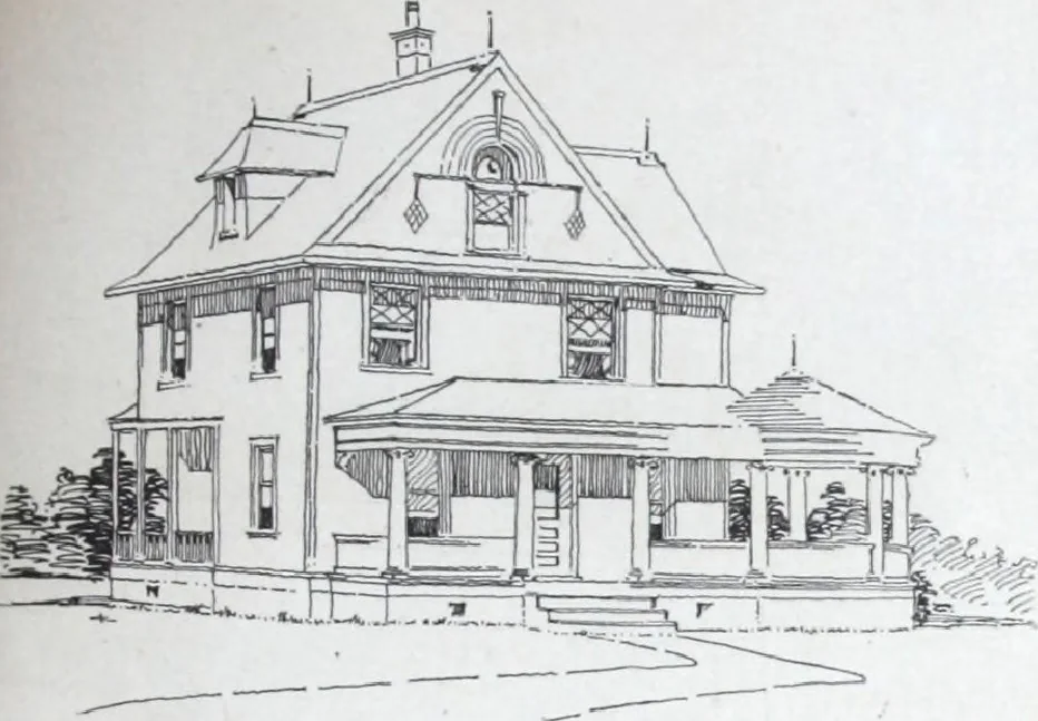 An illustration from Artistic homes / Herbert C. Chivers, architect., 1905, leaf 100