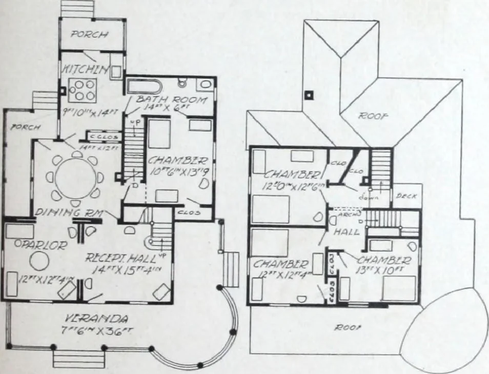 An illustration from Artistic homes / Herbert C. Chivers, architect., 1905, leaf 100