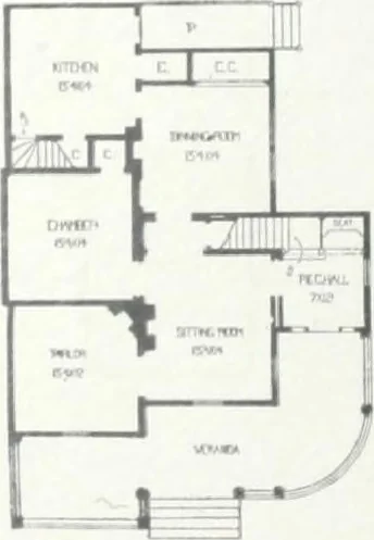 An illustration from Artistic homes / Herbert C. Chivers, architect., 1905, leaf 101