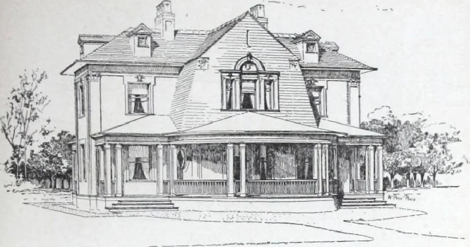 An illustration from Artistic homes / Herbert C. Chivers, architect., 1905, leaf 102